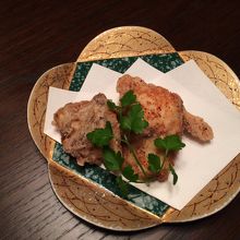 ふぐの唐揚げです