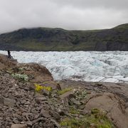 スカフタフェットル氷河の隣の氷河