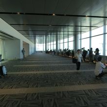 5階の展望デッキ