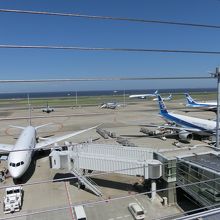 5階の展望デッキ