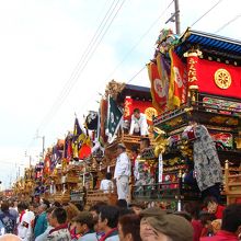 10/16　伊曾乃祭り御殿前