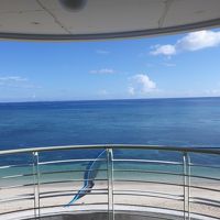 全室オーシャンビュー　ちなみにこれでも4F