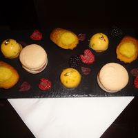 ウェルカムケーキがとても美味