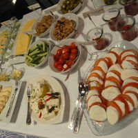 豪華な朝食