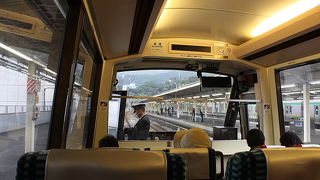 先頭車がおすすめ