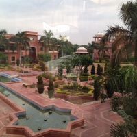 中庭は素敵でした