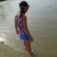 プライベートビーチもある