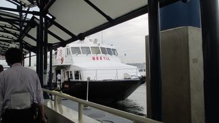 JR九州高速船ビートル　快適でした。