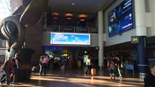 小規模、でも快適空港