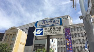 旧居留地・大丸前駅