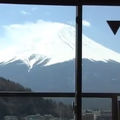 客室から富士山を堪能