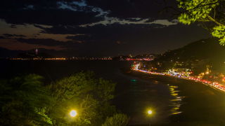 鎌倉屈指の夕陽