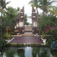 朝食会場からみた景色です