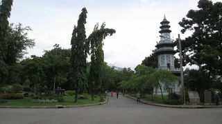 広大な敷地を持つ公園