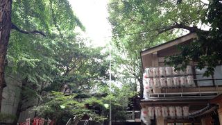 繁華街栄にある神社!!