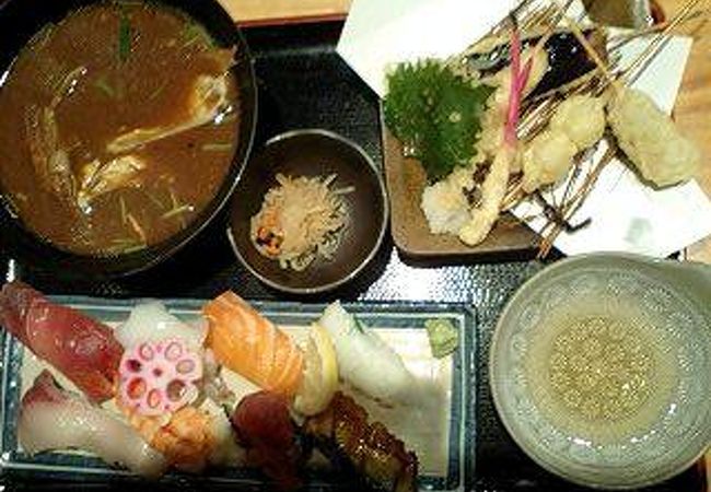 串カツとお鮨のランチ！