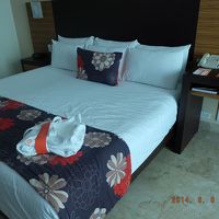 ダブルベッドでした