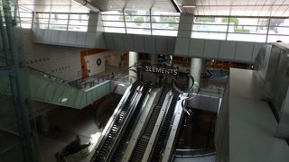 まだ新しいモールです