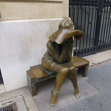 途中で見つけたオブジェ