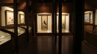 古径の画業を偲べます