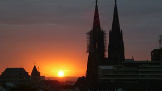 駅に降り立った時に見える風景は圧巻