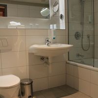 十分な広さがあるバスルーム