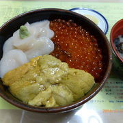 ここは函館朝市で一番の老舗