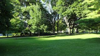 気持ちよい散策場所。