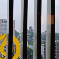 熊本城が見えました。