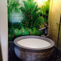 大きなバスタブ