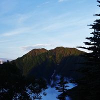 展望台からの赤石岳