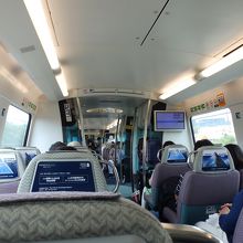 エアポートエクスプレス車内