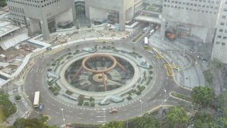 富の噴水が有名