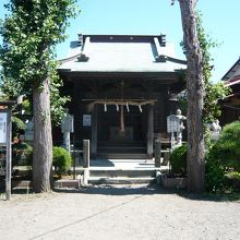 御霊神社の本殿です。