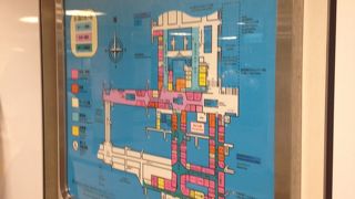 昔ながらの地下街