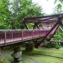 奇妙な形のあやとりはし