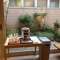 湯上りの麦茶サービス