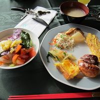 色鮮やかな朝食です