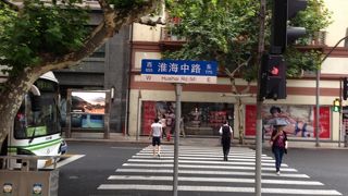 上海の銀座通り