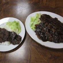 並と大盛りです