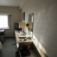 シンプルに徹している客室、スペースは十分