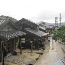 雨が降りました