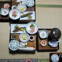 豪華ではないが美味しい夕食