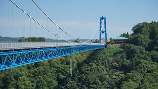 日本最大規模の歩行者用吊橋