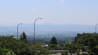 福島盆地が見渡せるＳＡ