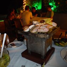 魚介の盛り合わせグリル