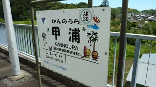 突然終わる高架駅