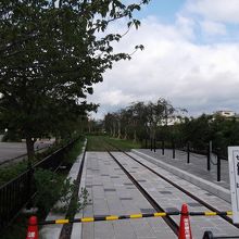 此処を走るみたいです