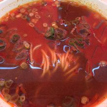 牛肉麺　くせになる