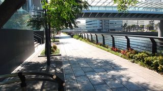 歩く人少ない、穴場の散歩